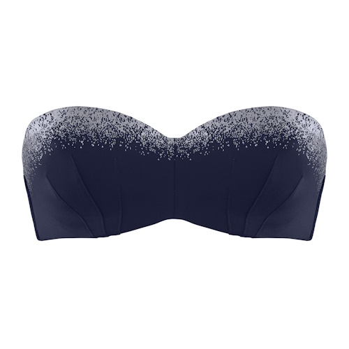 Marlies Dekkers Badmode Isthar marine blauw voorgevormde bikinitop