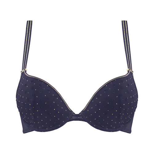 Marlies Dekkers Petit Point marine blauw push up bh