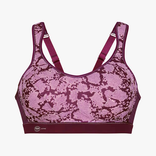 Anita Active Extreme Control roze/print sport bh
