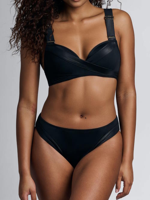 Marlies Dekkers Badmode Cache Coeur zwart voorgevormde bikinitop