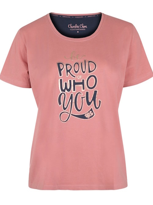 Charlie Choe Mystic Paradise roze/blauw slaapshirt
