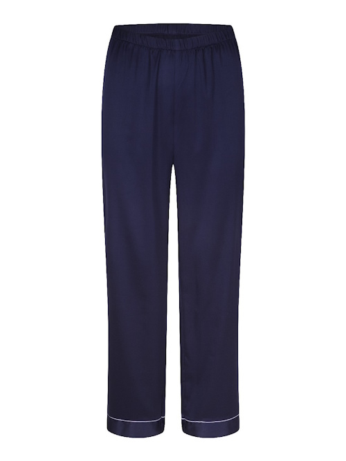 LingaDore Night Blue Ribbon marine blauw pyjama