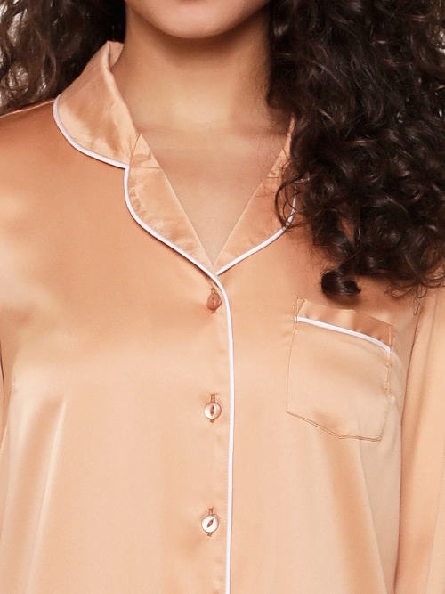 LingaDore Night Golden Sparkle zand nachthemd