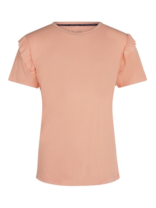 Charlie Choe Good Luck zalm roze slaapshirt