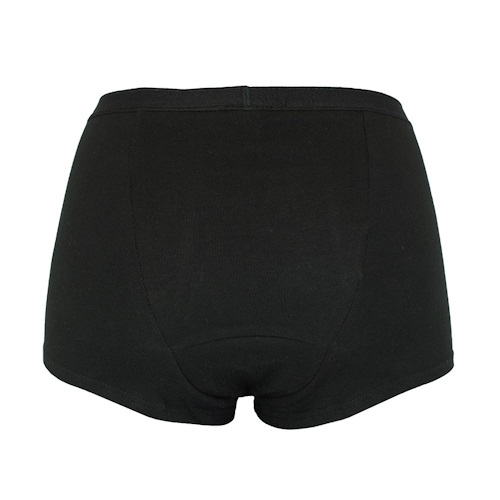 Beeren Ondergoed Menstruatie Short Night zwart menstruatieslip