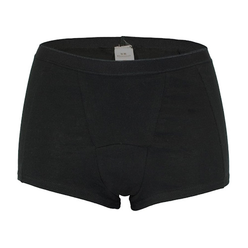 Beeren Ondergoed Menstruatie Short Night zwart menstruatieslip