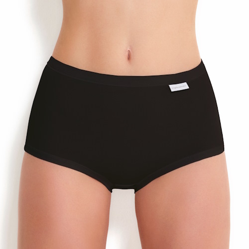 Entex Rossoporpora zwart high brief