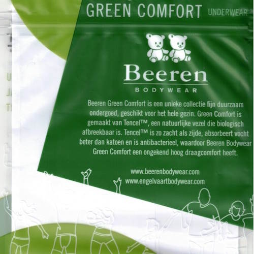 Beeren Ondergoed Green Comfort zwart dames hemd