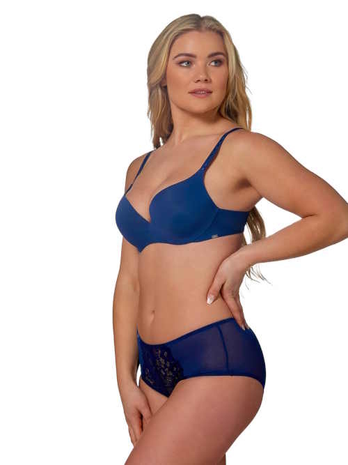 After Eden D-Cup & Up NF BO marine blauw high brief