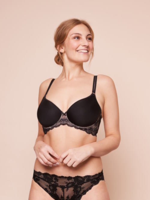 Royal Lounge Lingerie Gala zwart voorgevormde bh