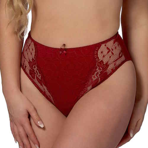 Elbrina Johanna donker rood slip