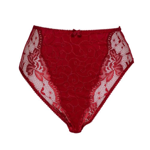 Elbrina Johanna donker rood slip