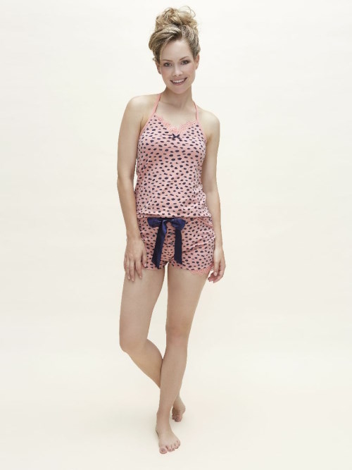 Charlie Choe Wild Flora roze/blauw slaapshort