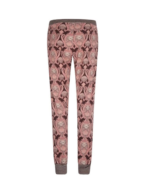 Charlie Choe Wild Hearted bruin/roze pyjamabroek