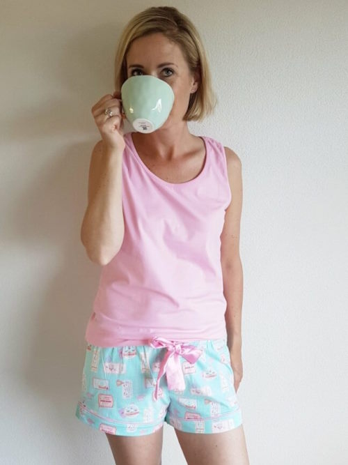 Charlie Choe Mystic Dreams roze slaapshirt