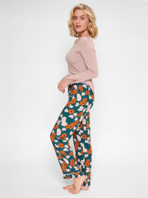 LingaDore Night Adobe Rose antique rose pyjama