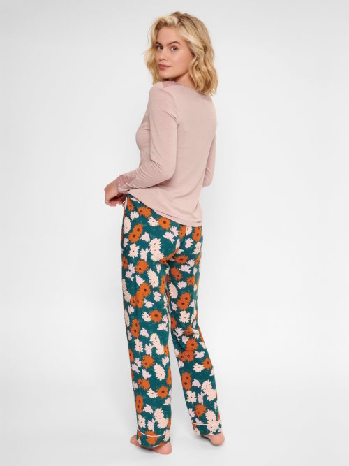LingaDore Night Adobe Rose antique rose pyjama