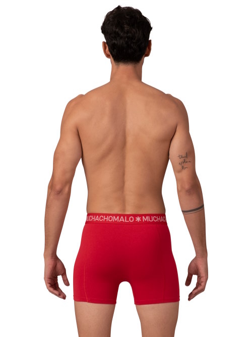 Muchachomalo Basic rood boxershort