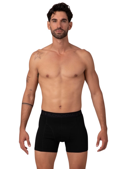 Muchachomalo Basic zwart boxershort