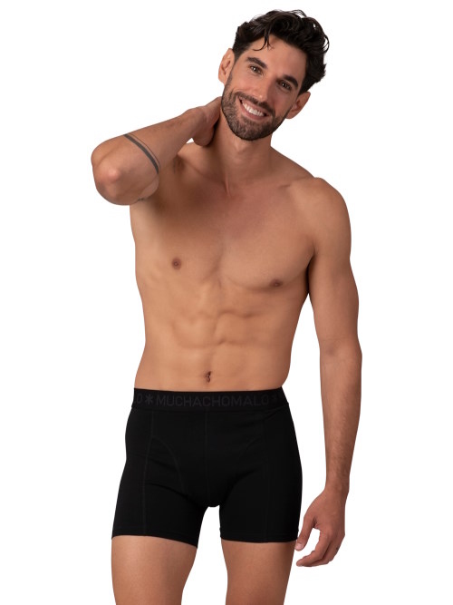 Muchachomalo Basic zwart boxershort