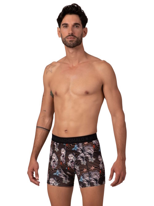 Muchachomalo Leopard zwart/print boxershort