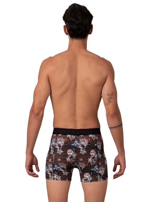 Muchachomalo Leopard zwart/print boxershort