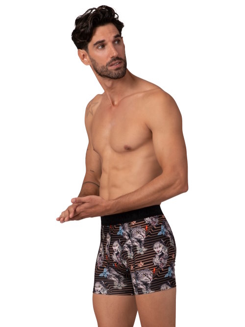 Muchachomalo Leopard zwart/print boxershort