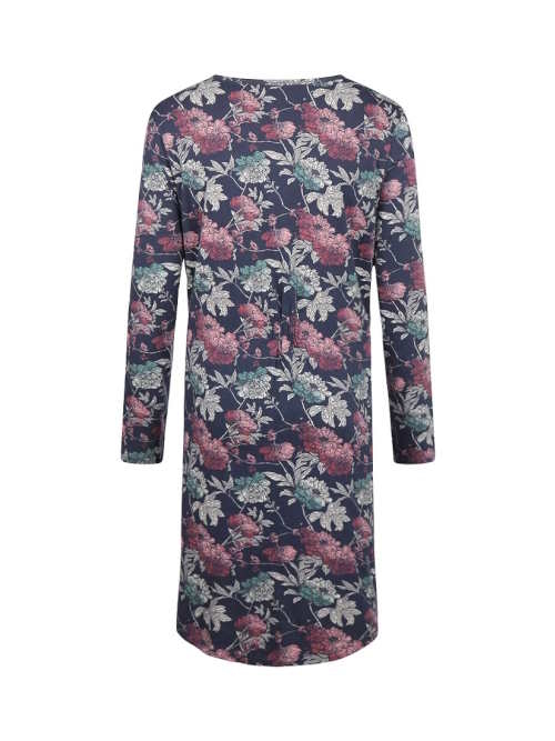 Charlie Choe Cold Days blauw/print nachthemd