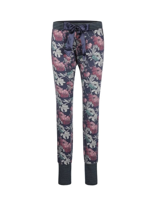 Charlie Choe Cold Days blauw/print pyjamabroek
