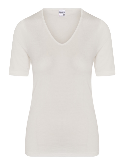 Beeren Ondergoed Thermo crème dames thermo t-shirt