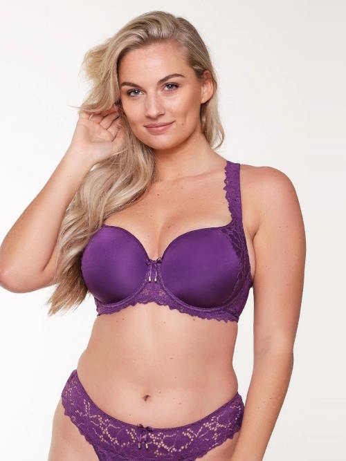 LingaDore Majesty purple paars voorgevormde bh