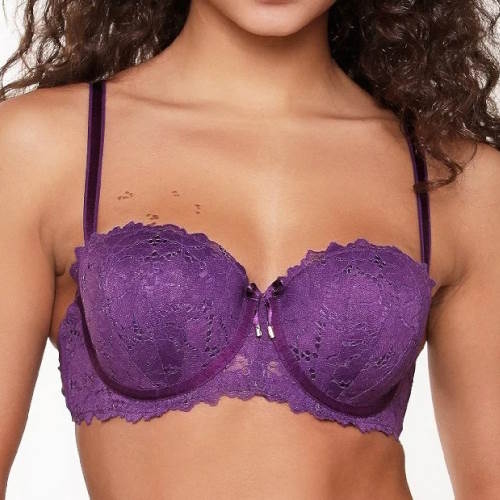 LingaDore Majesty purple paars voorgevormde bh