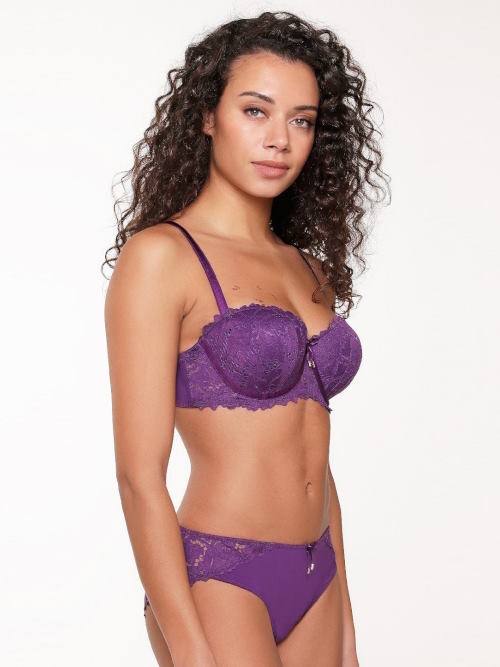 LingaDore Majesty purple paars voorgevormde bh