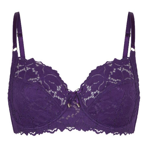 LingaDore Majesty purple paars niet voorgevormde bh