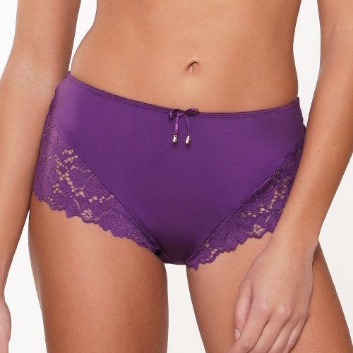 LingaDore Majesty purple paars high brief