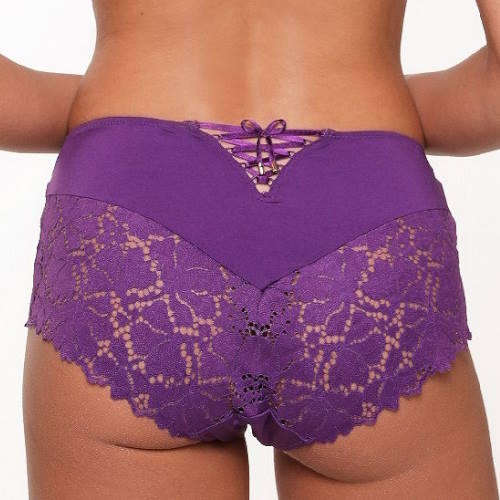 LingaDore Majesty purple paars high brief