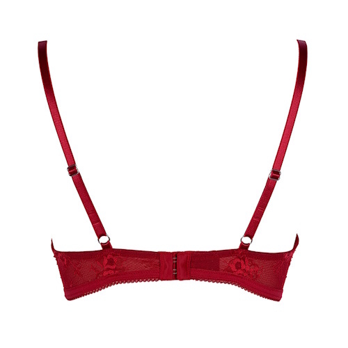After Eden Thirza donker rood push up bh