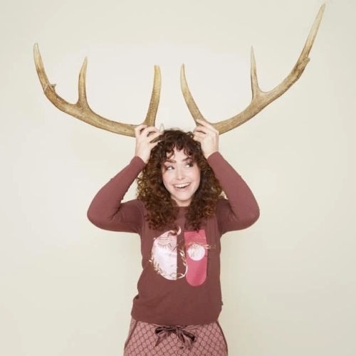 Charlie Choe Warm Nights bruin slaapshirt