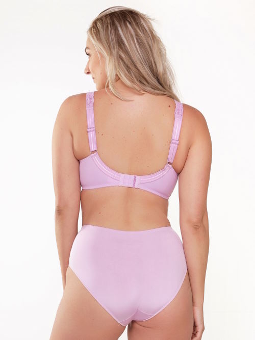 LingaDore Daily Maxi Slip pink lavender high brief