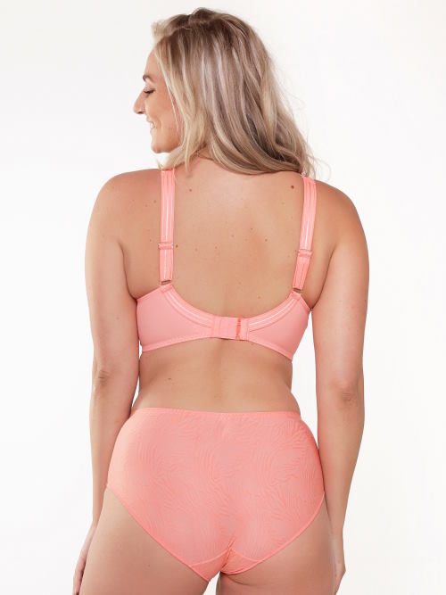 LingaDore Daily Uni Fit Plus Bra coral voorgevormde bh