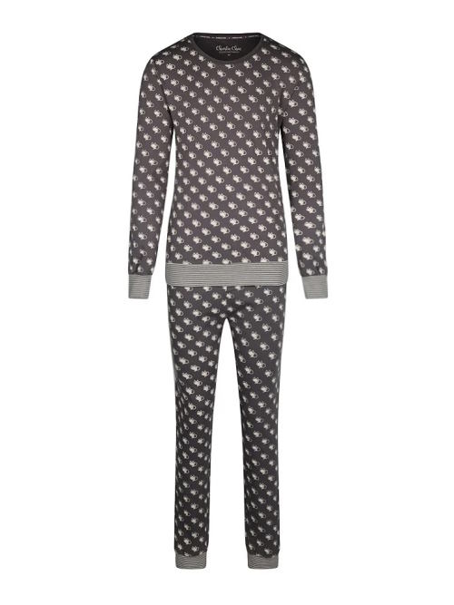 Charlie Choe Limited Edition grijs/print pyjama