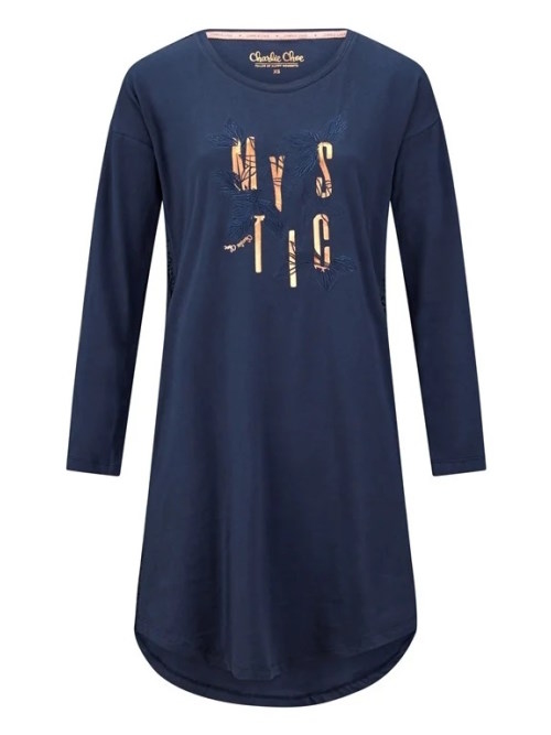 Charlie Choe Mystic Dreams marine blauw nachthemd