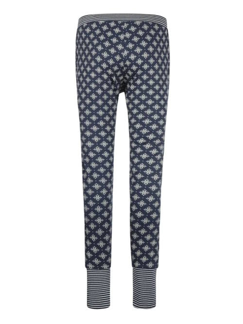 Charlie Choe Cold Days marine blauw/print pyjamabroek