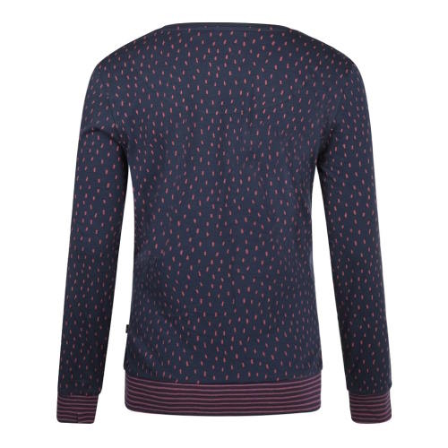 Charlie Choe Cold Days marine blauw/print slaapshirt