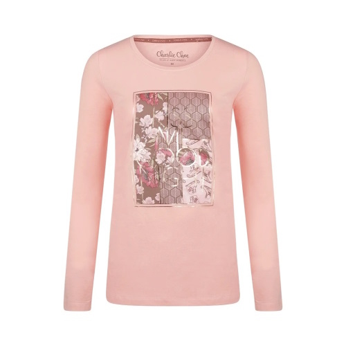 Charlie Choe Warm Nights peach pink slaapshirt