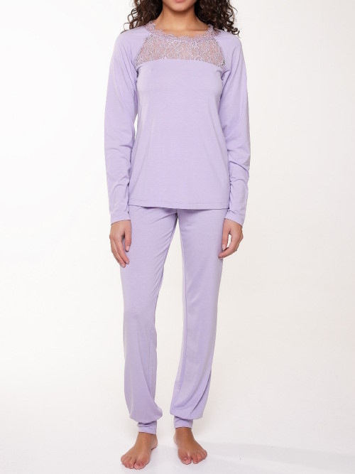 LingaDore Night Happy colour lila pyjama