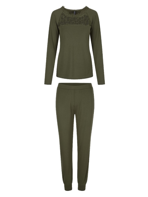 LingaDore Night Happy colour groen pyjama