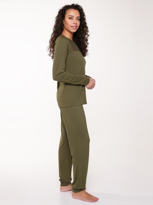 LingaDore Night Happy colour groen pyjama