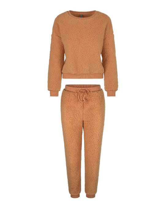 LingaDore Night Fluffy bruin fashion