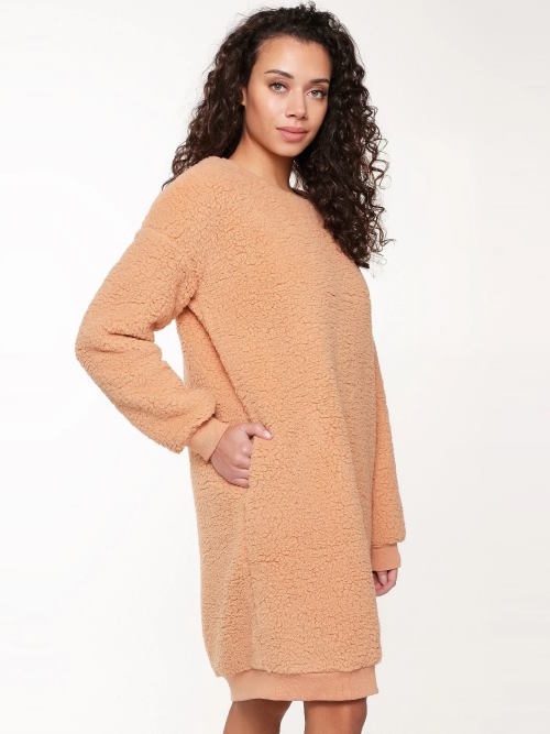 LingaDore Night Fluffy bruin fashion